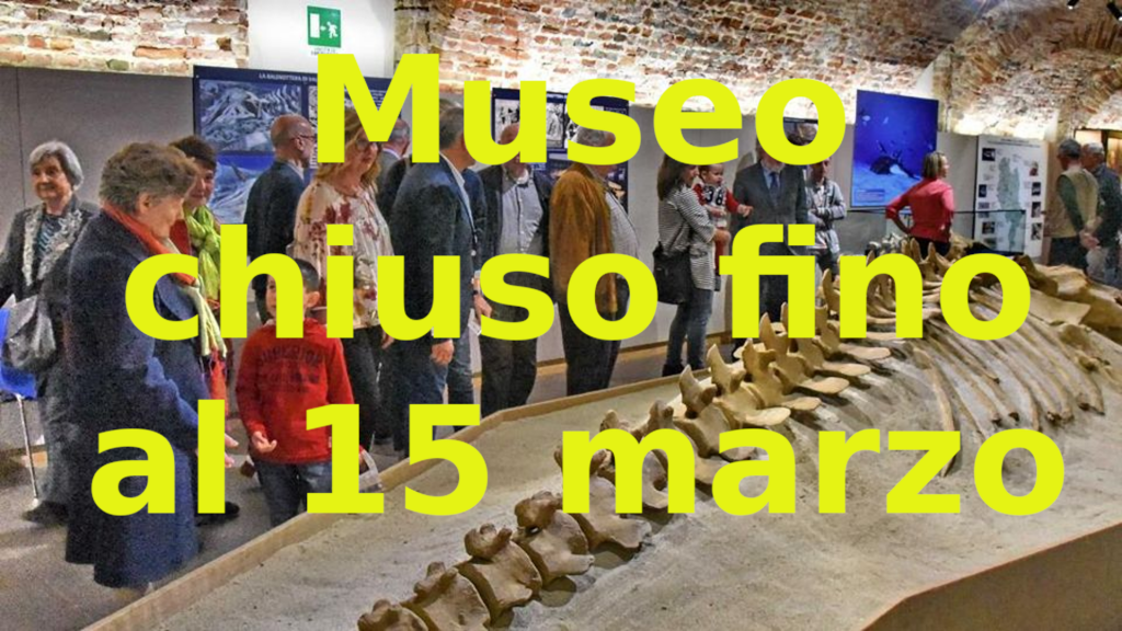 MUSEO CHIUSO PER MOTIVI SANITARI FINO A DOMENICA 15 MARZO