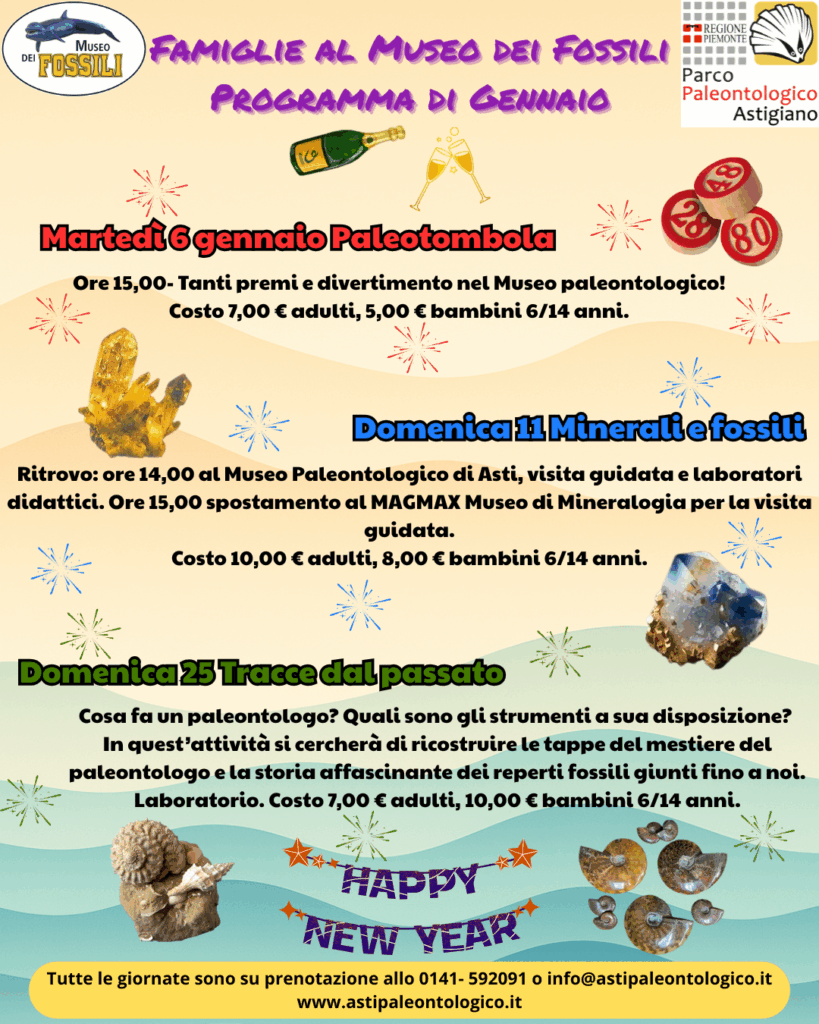 Eventi di gennaio al museo