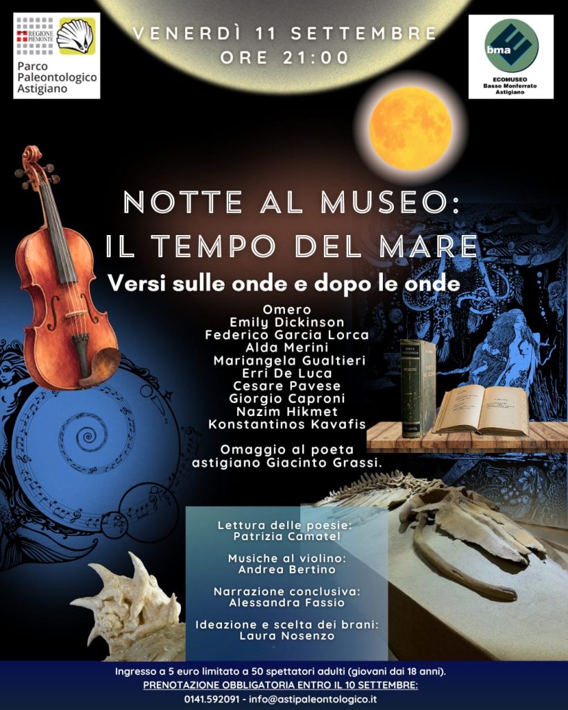 Notte al museo: il tempo del mare